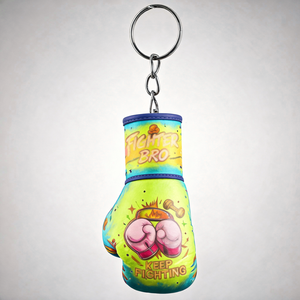 Mini porte-clés gant de boxe, pendentif sportif, design personnalisé, souvenir d'entraînement de fitness, cadeau de gym, club d'arts martiaux - Product Image 1