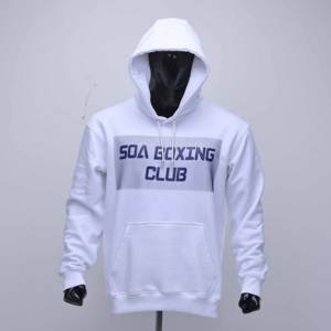 Sudadera con Capucha de Alta Calidad con Logotipo Personalizado, Fabricada en Negro con Impresión DTF Frontal y Mangas Largas para Hombre - Product Image 1