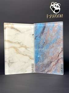 Verre en pierre frittée de luxe modèle SS01 pour les comptoirs de revêtement mural Applications intérieures et table à manger en pierre frittée - Product Image 3