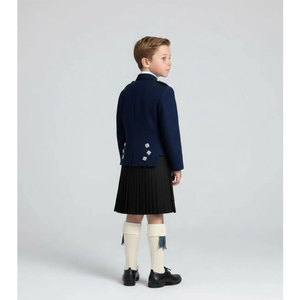 Traje Formal de Chaqueta y Chaleco Estilo Kilt para Bebé Príncipe Charlie, para Bodas, Bautizos o Eventos Especiales - Product Image 2