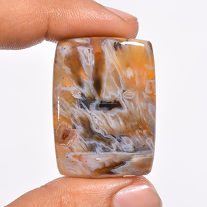 Haute qualité diamant et Moissanite bâton Agate pierres précieuses en vrac Cabochon en vrac bâton Agate cristaux pour la fabrication de bijoux - Product Image 2
