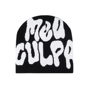Service OEM Nouvelle Qualité Bonnets Personnalisés Vente en Gros Bonnet Tricoté avec Logo Personnalisé Adulte 100% Acrylique Bonnets 2026 - Product Image 3