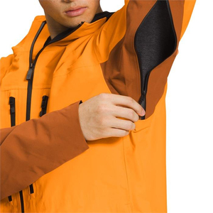 Men's <b>Orange</b> Hooded Puffer <b>Jacket</b> Private Label Snow <b>Jacket</b> Waterproof Custom <b>Ski</b> Snowboard Winter Outdoor Clothing - Product Image 6
