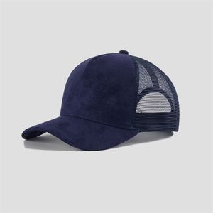 Custom Trucker Caps Wholesale Mesh Snapback Hats With Woven <b>Patch</b> 6 Panel Adjustable Baseball Cap For Outdoor Retail Collections - Product Image 3