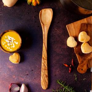 Cuchara de Té de Madera Hecha a Mano, Ecológica, para Café, Té y Azúcar, Utensilio de Cocina Natural - Product Image 5