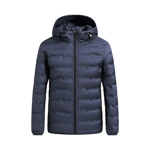 Wholesale Lookati Sports Custom Men's Waterproof Puffer <b>Jacket</b> Winter Hooded Warm Bomber Coat Comfort Windproof <b>Canvas</b> Quick Dry - Product Image 5