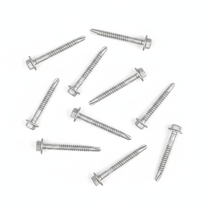 Professional Grade Hex Head Self-Drilling Screws - Industrial Roofing <b>Fasteners</b> Supplier - Product Image 1