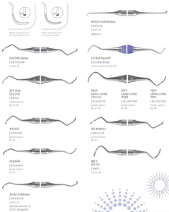 Curettes et détartreurs manuels Hu_Friedy : Instruments chirurgicaux dentaires efficaces pour le traitement dentaire en clinique - Product Image 2