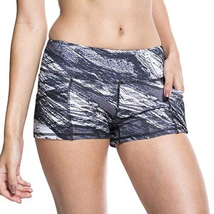 Shorts Deportivos para Mujer, Estampados, para Entrenamiento, Fitness, Gimnasio, Yoga, Correr, con Elasticidad en Cuatro Direcciones, Secado Rápido, MARCA HAIDIIII SPORTS 2027 - Product Image 3