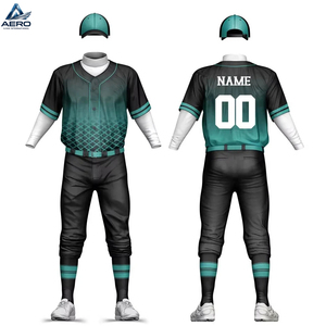 Uniforme de Béisbol de Último Diseño, Nuevo Estilo, Calidad Premium, Color Sólido, para Venta en Línea, Personalizado para Práctica - Product Image 1