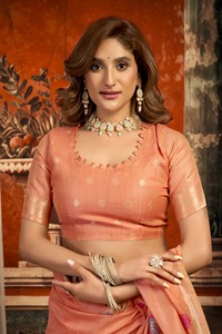 Sari indien en coton ethnique, dernière collection, design exclusif, pour mariages, fêtes et festivals, tendance, best-seller pour femmes. - Product Image 3