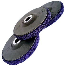 Roue de décapant de peinture Disque à lamelles à bande propre noire Roue de décapage violette Disque à bande poly - Product Image 3