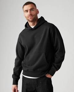Sweat à capuche classique pour homme, poids lourd, avec poche kangourou, couleur unie, fabriqué sur mesure, fabricant de sweats en molleton du Bangladesh - Product Image 4