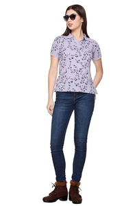 High Quality Digital Printing Moisture <b>Wicking</b> Breathable Polo <b>tshirts</b> Comfortable Womens Polo Golf t Shirts for Ladies with Oem - Product Image 2
