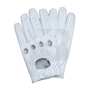 Men Waterproof Anti-slip Breathable Leather Full Finger Driving <b>Gloves</b> for Car Motorcycle Universal Use Sports <b>Thin</b> Lightweight - Product Image 5