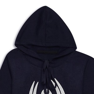 เสื้อฮู้ดผ้าฟลีซพิมพ์ลายโลโก้แบบนูน  ผ้าฝ้าย 100% คุณภาพสูงสำหรับผู้ชายและผู้หญิง  กันลม  ใส่ได้ในฤดูหนาว - Product Image 3