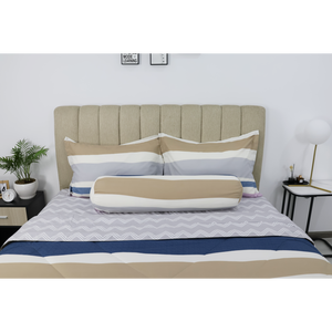 Vente en gros Ensemble de couettes en microfibre moderne Draps de lit king et queen size avec housse de couette imprimée Utilisation à domicile Polyester - Product Image 3