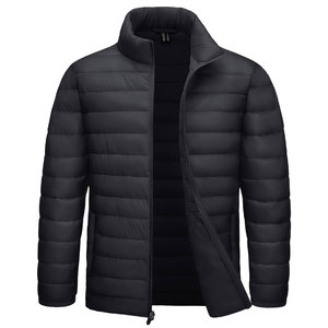 Veste matelassée en nylon 350 GSM pour homme, chaude pour l'hiver, taille personnalisée, faible MOQ, prix direct usine, expédition mondiale, OEM ODM - Product Image 4