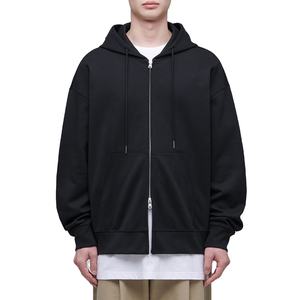Personnalisé 100% coton fermeture éclair sweats à capuche pour hommes nouveau élégant respirant surdimensionné sweats à capuche pour l'hiver en gros élégant à la mode - Product Image 1