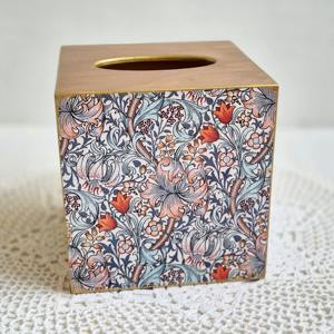 Caja de pañuelos de madera protectora con estampado, saludable, para infusión de aceites esenciales, caja facial al por mayor - Product Image 5