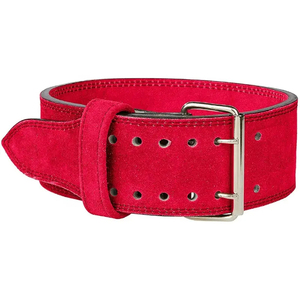 Cinturón de Levantamiento de Pesas de Cuero Vacuno, Antideslizante, Ajustable, Unisex, para Gimnasio y Fitness, Venta al Por Mayor - Product Image 1