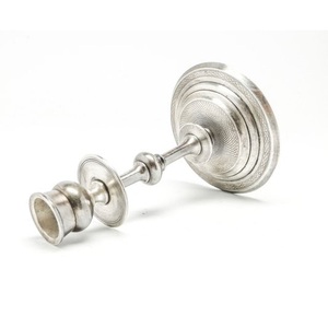 Candelabro de Aluminio Estilo Nórdico, Elegante Centro de Mesa para Bodas, Vajilla Artesanal Texturizada para Portavelas Navideños - Product Image 4