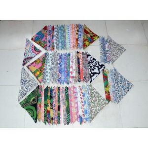 Serviettes en coton indiennes faites à la main Mélanger et assortir des serviettes en tissu réutilisables écologiques imprimées pour les mariages et les enfants - Product Image 3