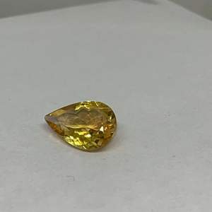 Citrino dorado natural de 7x5 mm en forma de pera, piedra preciosa suelta de la mejor calidad para la fabricación de joyas. - Product Image 2