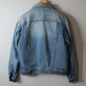 Custom <b>Men</b> <b>Denim</b> <b>Jacket</b> Casual Fashion Jean Outerwear with OEM ODM Manufacturing - Product Image 1