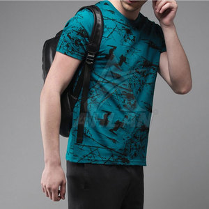 Meilleur prix, faible MOQ, t-shirts de sublimation, streetwear, t-shirts élégants, t-shirts de sublimation à manches courtes - Product Image 3