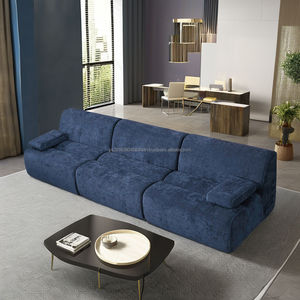 Sofá Seccional Modular de Tela Blanca de Alta Calidad Personalizado 2025, Cómodo para Sala de Estar, Cuadrado, para Hospitales - Product Image 3