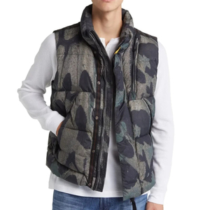 Gilet matelassé sans manches en toile pour homme, col montant, haute qualité, style streetwear, imperméable et respirant, pour l'hiver - Product Image 6