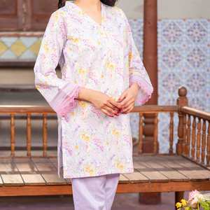 ชุดสนามหญ้าผู้หญิงพิมพ์ดิจิตอล2ชิ้นชุด PS4106ที่หรูหราและมีสไตล์ - Product Image 1