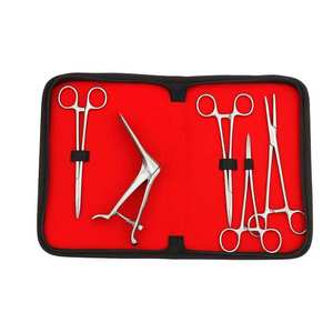 Kit d'examen gynécologique, instruments de diagnostic gynécologique, spéculum vaginal, instruments médicaux en acier inoxydable, qualité USA/Europe - Product Image 1