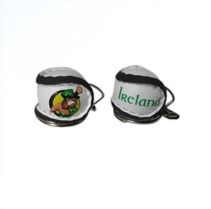 Hot Selling Personalized GAA Hurling Balls Keychain Custom Logo Irish Sports Keyring Best Sports Lover Gift - Product Image 1
