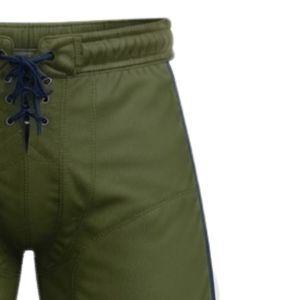 Men Olive Green Sublimated Ice Hockey Training <b>Shorts</b> <b>Polyester</b> Drawstring Side Stripe Sports <b>Shorts</b> Team Training Apparel - Product Image 6