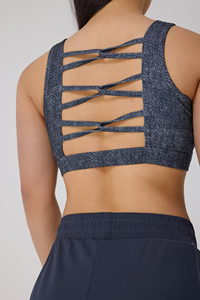 Sujetadores Deportivos de Alta Sujeción Personalizados para Mujer, Resistentes a Impactos, Ecológicos, Tallas Grandes, Secado Rápido, Transpirables, para Yoga (Spandex/Poliéster) - Product Image 5
