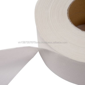 Papel Higiénico Jumbo de 2 Capas, Blanco, Reciclado, para Baño, Accesorio de Baño de Primera Calidad, Venta al Por Mayor - Product Image 2