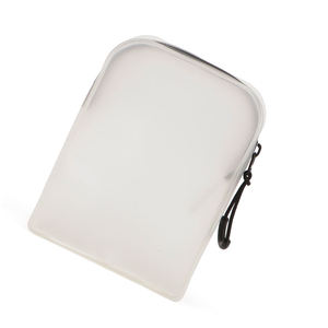 Bolsa de Maquillaje Personalizable de PVC con Tela de Malla Transparente Color Caramelo, Bolsa Cosmética Impermeable con Cierre Grande y Diseño de Hilo a la Moda - Product Image 5