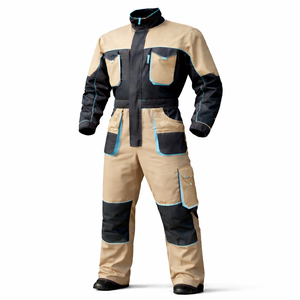 Wida Sports Custom Industrial Workwear Safety Coverall Cotton Breathable Anti-static Durable Heavy Duty Protective Clothing ISO - Product Image 1