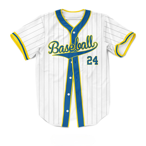 Custom Men's 100% Polyester Baseball Softball Uniform Set Button <b>Down</b> Short Sleeve Jersey <b>Pants</b> Anti-Bacterial Team Sportswear - Product Image 5