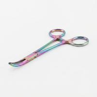Pinces chirurgicales personnalisées en acier inoxydable, courbées et droites, pour hémostase, certifiées CE, ensemble d'instruments manuels de classe médicale