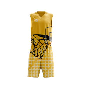 Uniforme de basket-ball sur mesure de qualité supérieure à bas prix, nouveau style, design personnalisé - Product Image 3