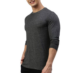 T-shirts à manches longues pour hommes, coupe classique, personnalisés, de qualité supérieure, 100% coton, écologiques, séchage rapide, nouveau style, col rond - Product Image 1