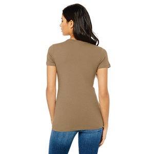 T-shirts courts unis en coton délavé vintage pour femme, coupe ample, effet délavé à l'acide - Product Image 2