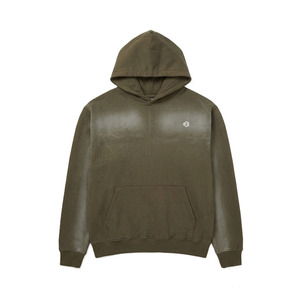 Heavyweight Gradient Wash Cotton Fleece Hoodies for <b>Men</b> Oversized Streetwear <b>Pullover</b> Custom Logo Thick Fabric Bulk Production - Product Image 2