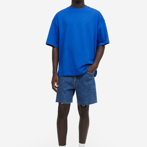 T-Shirt Oversize in Poliestere/Cotone 320gsm, Personalizzabile con Logo, Stampa Digitale, Antivento, <span class=keywords><strong>Abbigliamento</strong></span> <span class=keywords><strong>Uomo</strong></span> - Product Image 2