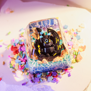 Teclas Artesanales Bosque Místico, Teclas Artesanales Personalizadas, Teclas Anime Lindas, Teclas Verdes, Juego de Teclas, Teclas de Madera - Product Image 1