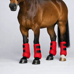 <b>Equestrian</b> Horse Riding Neoprene Medicine Boots Breathable Shock Absorbing Durable Leg Protection OEM Custom Service - Product Image 1
