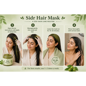 Masque capillaire pur au Sidr pour l'hydratation et la réparation – Fourniture en gros pour des résultats professionnels comme en salon - Product Image 2